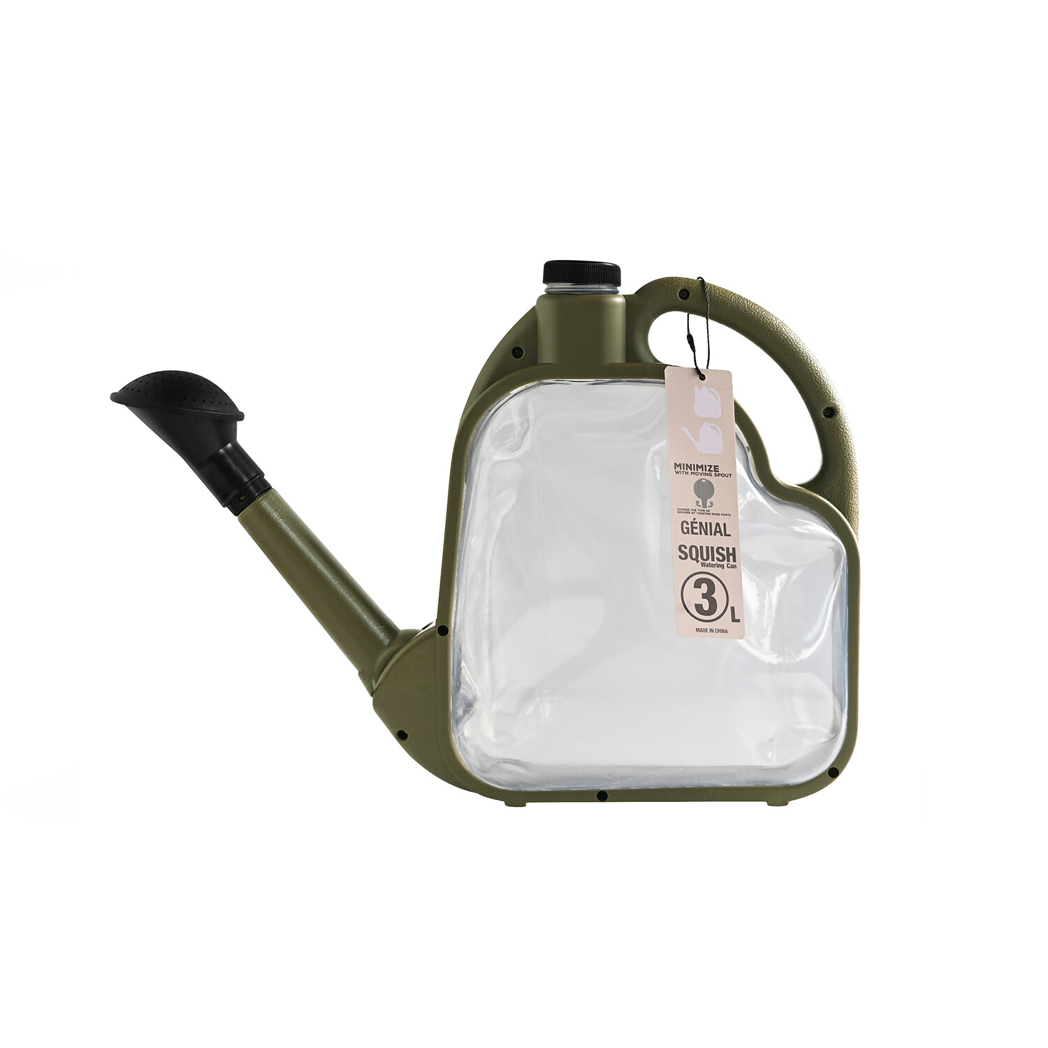 【楽天市場】じょうろ ガーデニング SQUISH 3L watering can (スクイッシュ 3L ウォータリングカン) ジョーロ：マ