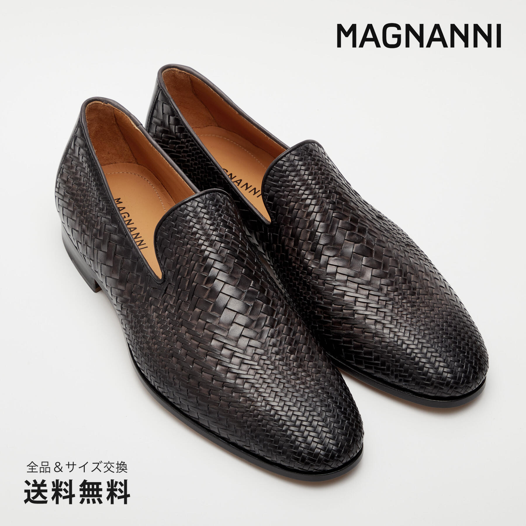 MAGNANNI マグナーニ FLEX ウーブンスリップオン ダークグレー 灰