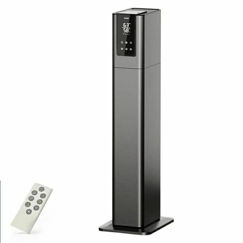 事務所 適用 学校 3段階加湿量調節最大噴霧量500ML/H 常温式 家庭用 +超音波式 病院 スタイリッシュ床置き 加湿器 美容院 シルバーブラック 大容量13L 空焚き防止 寝室 スチーム式 オフェス 40畳 ハイブリッド式 超音波 おやすみモード 30dB静音 タワー｜マグネットショッピングスプリー