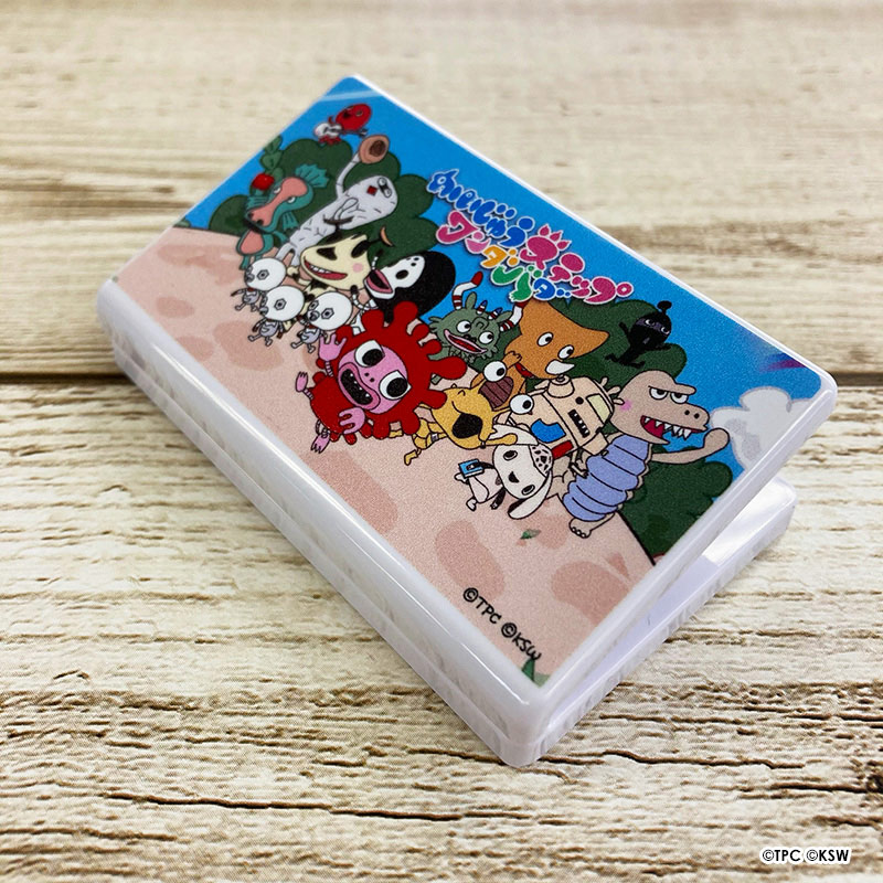 プリントをたくさんはさめるマグネットクリップ ハーフ【かいじゅうステップ ワンダバダ】ゆうパケット対応210円〜画像