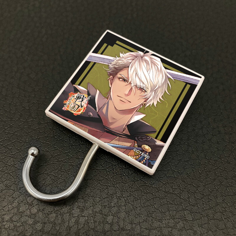 楽天市場 マグネットフック イケメン戦国 毛利元就 ゆうパケット対応210円 マグネットパーク 楽天市場店