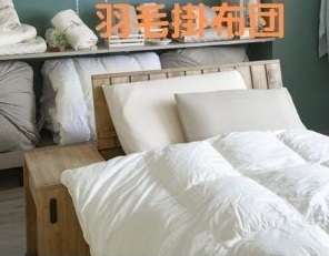 shon 超軽さ鳥毛掛布団 第一人者大きさ 210ｘ210ｃｍ