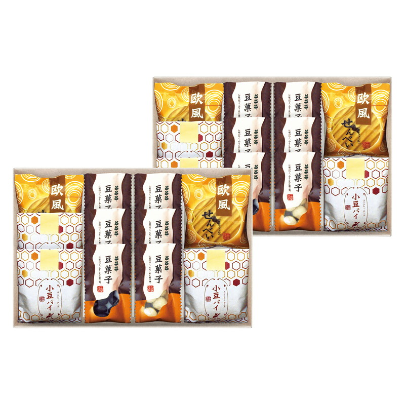 小豆パイ･欧風せんべい和菓子詰合せ DW-50R (-L1110-114-) | 内祝い ギフト 出産内祝い 引き出物 結婚内祝い 快気祝い お返し 志