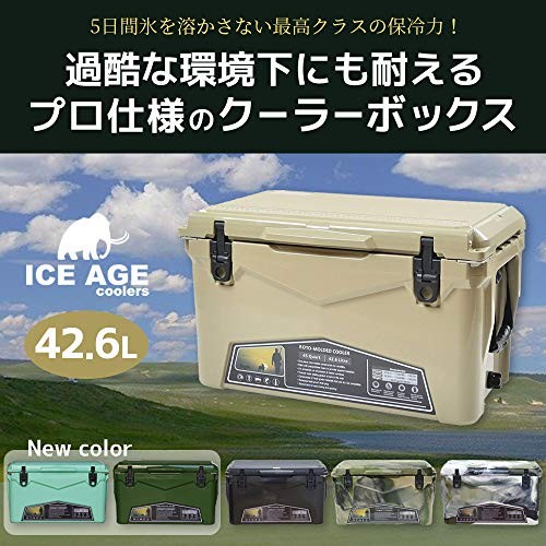 無料配達 ICE AGE cooler アイスエイジ クーラーボックス 45QT 42.6L