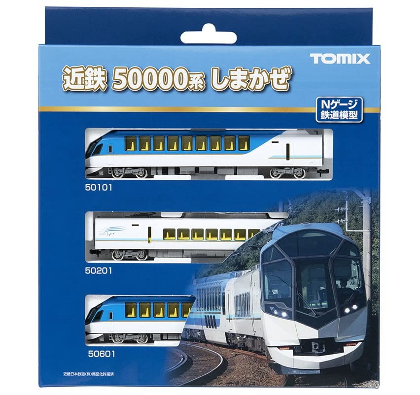 TOMIX 近畿日本鉄道50000系しまかぜ増結セット 92500 6両セット - 鉄道模型