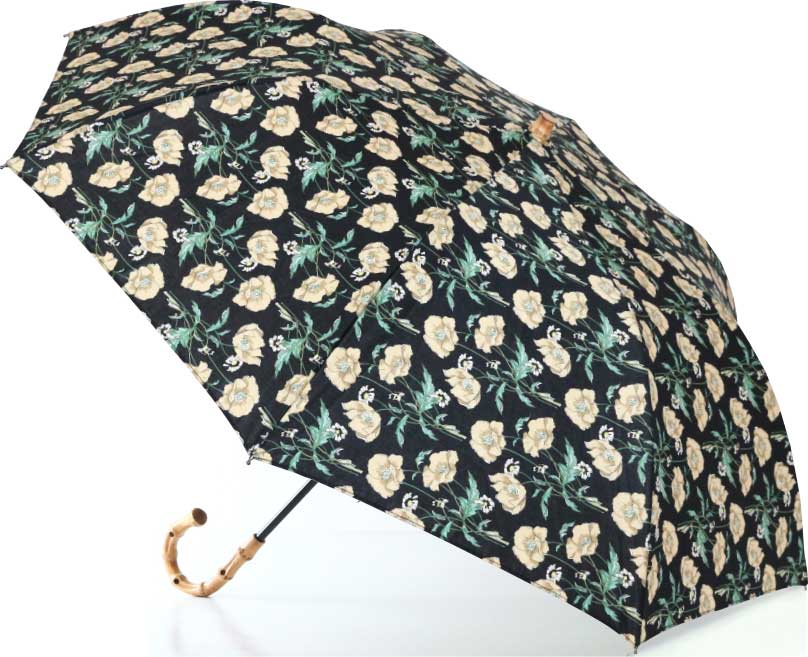 男の子向けプレゼント集結 Libertyリバティプリントを使った晴雨兼用折り畳み傘パラソル 日傘 Poire ポワレ Bkブラック Www Casariva It