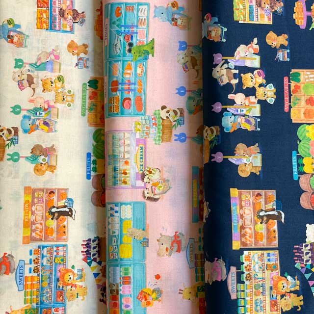 『HIMA様専用』ꕤ︎︎ユキエモン『ムーディーバー』ハンドメイドボディバッグ 生地 かわいい yukiemon「 22fabric 7th collection