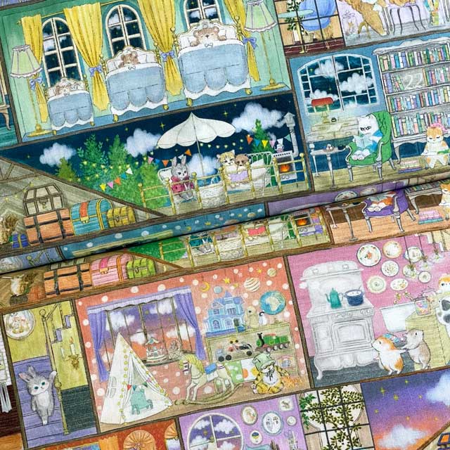 楽天市場】22fabric yukiemon チェリッシュ DP-4410-5B 【数量×50cm