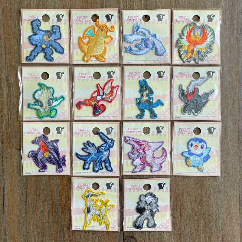 楽天市場】ポケットモンスター 刺繍シールワッペン ポケモン かわいい