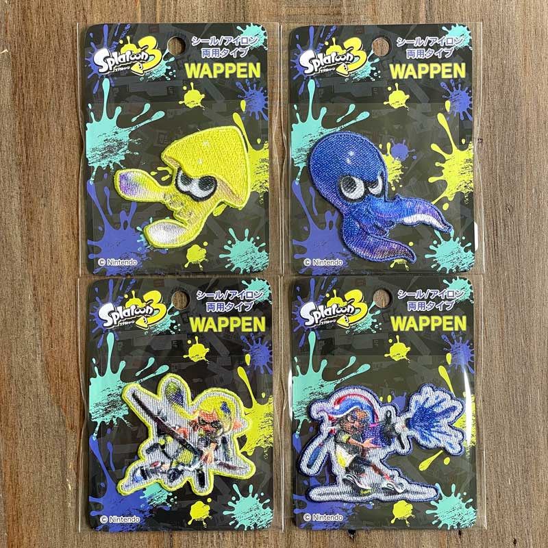 楽天市場】スプラトゥーン ワッペン 人気ゲーム スプラ3