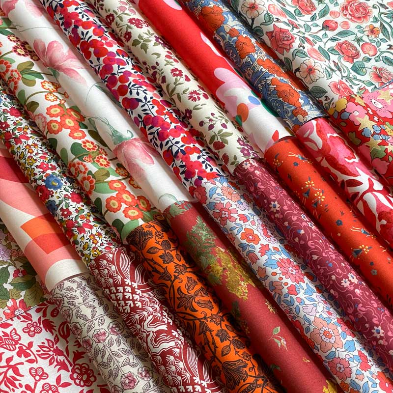 楽天市場】リバティプリントお試しセット タナローン生地 カットクロス