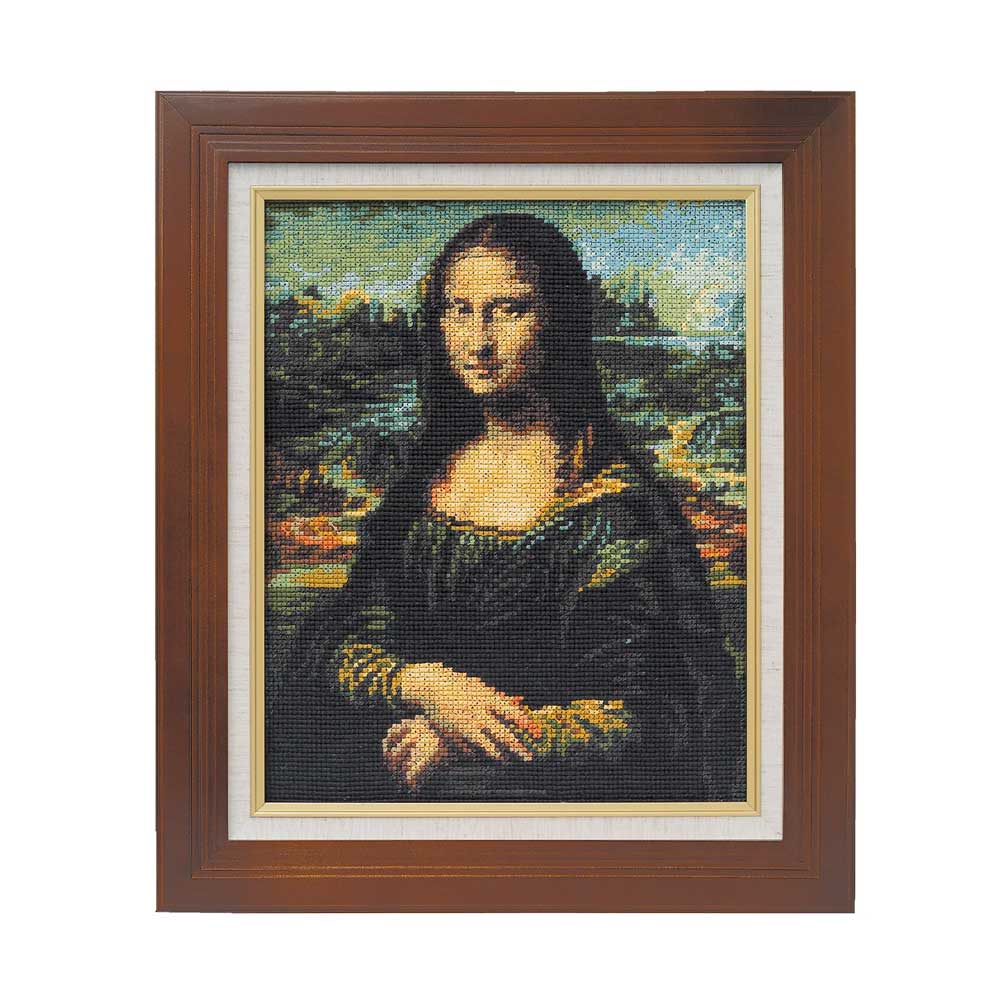 クロスステッチキット「モナ・リザ」ダ・ヴィンチ作 名画 絵画 オリムパス 7027