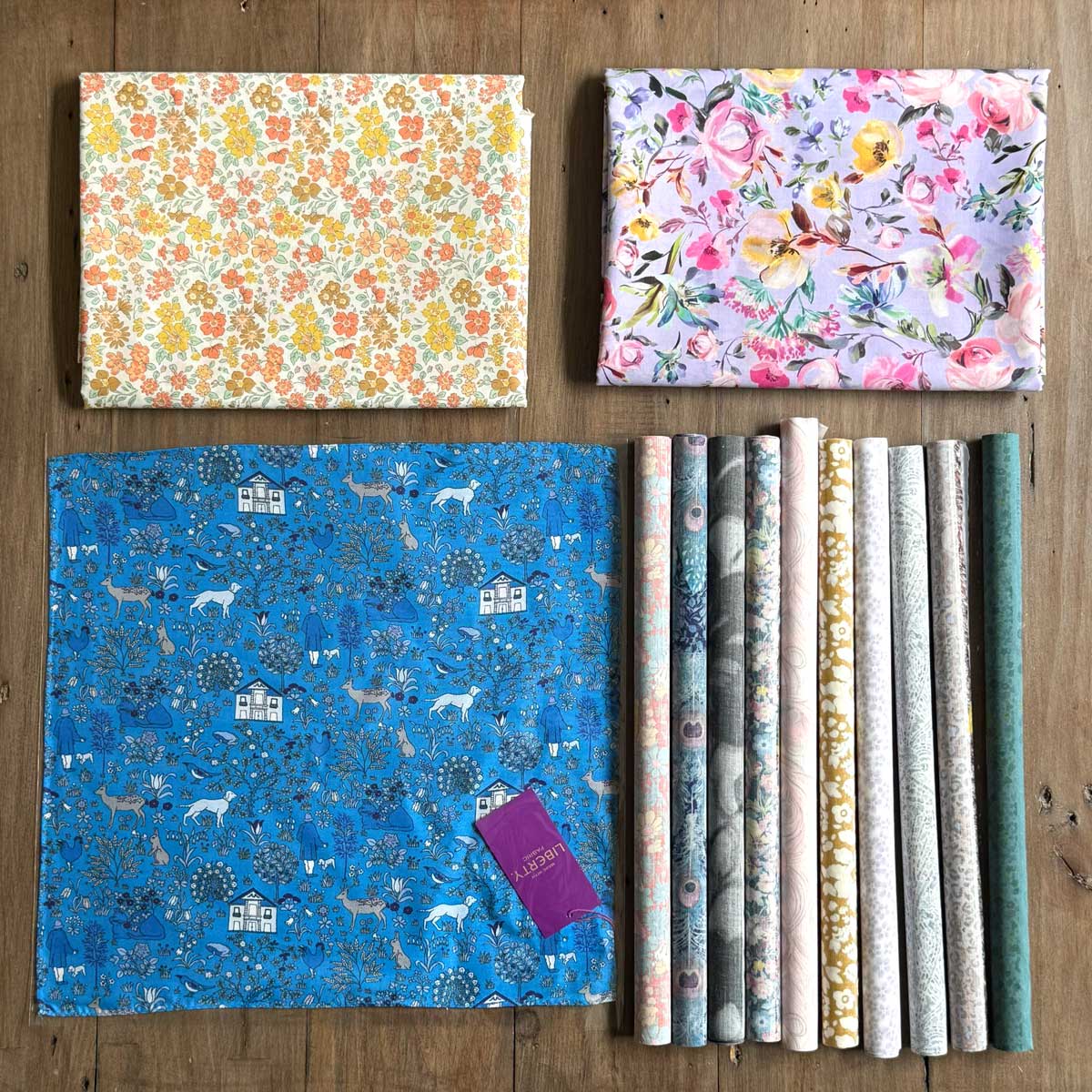 LIBERTY FABRICS リバティプリント 出どころ＆雑貨 HAPPY BAG 福袋 カットクロスセット