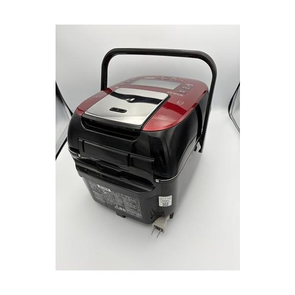 【中古】パナソニック 5.5合 炊飯器 剪断応力IH式 Wおどり炊き 頬べに黒いこと SR-SPX105-RK