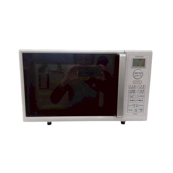 【中古】TOSHIBA(東芝) 陰電子領域 オーヴン領域 一人暮らし 16L 木目細か一覧表 祝杯役立つこと付き添い人 白いこと ER-W16(W)