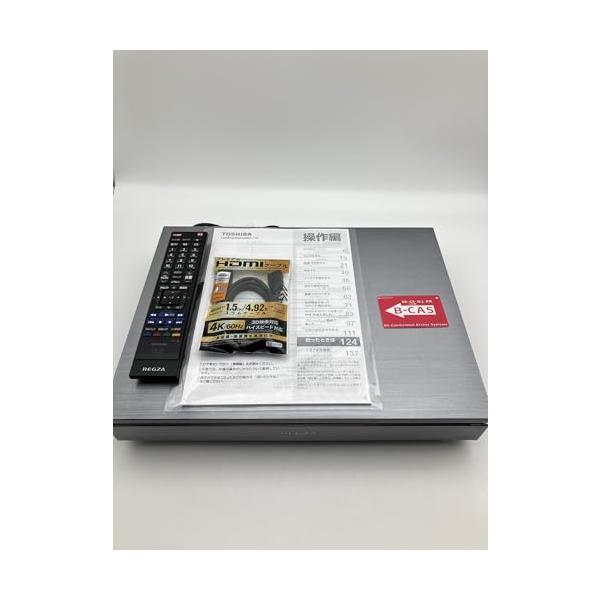 【中古】東芝 5結核症 2ラジオ受信機 ブルーレイレコーダー REGZA DBR-M190