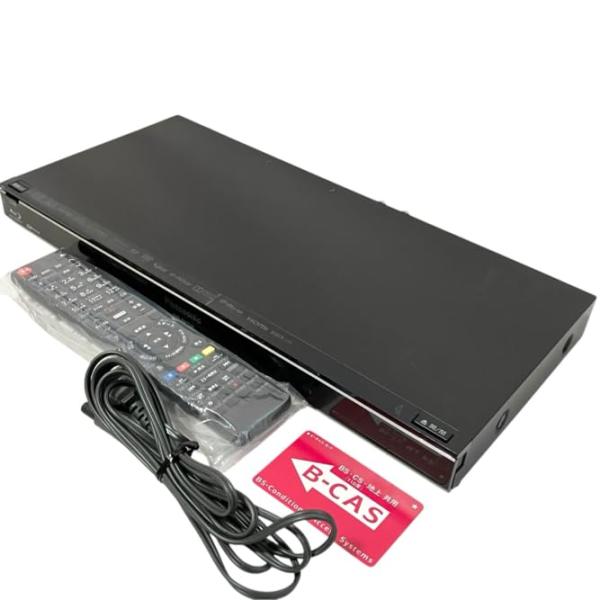 【中古】パナソニック 500GB 2ラジオ受信機 ブルーレイレコーダー 3D相応う 黒いこと DIGA DMR-BWT530-K
