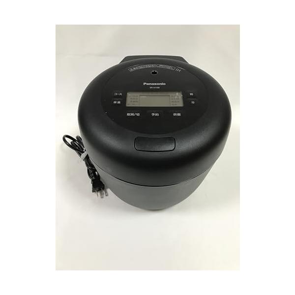 【中古】パナソニック 炊飯器 5.5合 2段IH 黒いこと SR-H10B-K