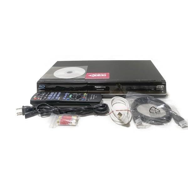 【中古】Panasonic DIGA ブルーレイレコーダー 1肺結核 ダブルラジオ受信機 3D相応う 黒いこと DMR-BWT2000K
