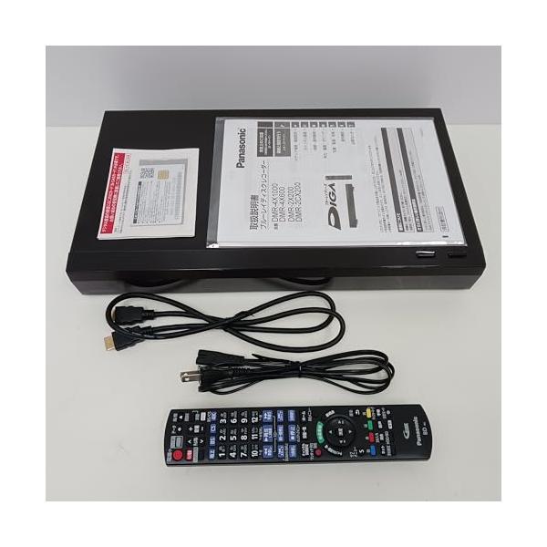 【中古】パナソニック 6結核症 7ラジオ受信機 ブルーレイレコーダー 全録 4通信路一斉に録画 4Kラジオ受信機内蔵 全自動小銃DIGA DMR-4X600