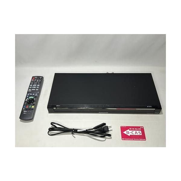 【中古】パナソニック 500GB 2ラジオ受信機 ブルーレイレコーダー 4K/24p 3D相応う 4K繰り上げる取り替えっこ相応う 黒いこと DIGA DMR-BWT56