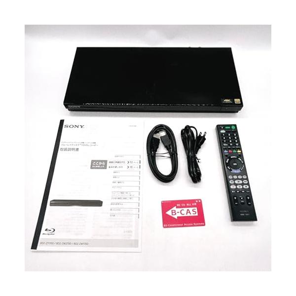 【中古】ソニー 1結核症 3ラジオ受信機 ブルーレイレコーダー BDZ-ZT1700 長時間録画/3放送番組録画相応う