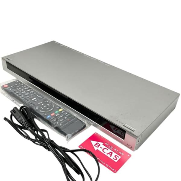 【中古】パナソニック 1肺結核 2ラジオ受信機 ブルーレイレコーダー しろがね色 DIGA DMR-BWT650-S