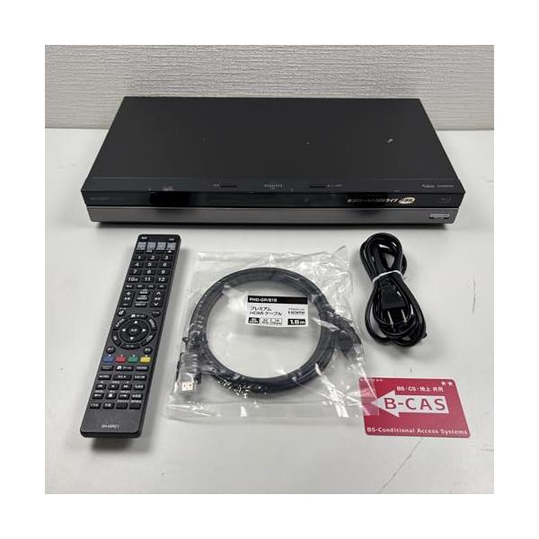 【中古】シャープ 2TB 3番組同時録画 AQUOS ブルーレイ レコーダー Ultra HD/4K再生対応 連続ドラマ自動録画 声でラクラク操作対応 無線L|MahanA店