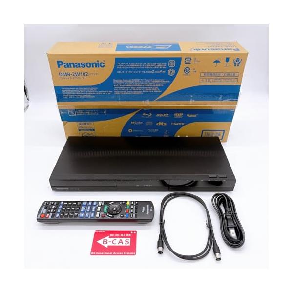 【中古】パナソニック 1結核症 2ラジオ受信機 ブルーレイレコーダー DIGA どこでもディーガ相応う 脚本・アニメ1冷やりとした自動小銃録画 DMR-2W102
