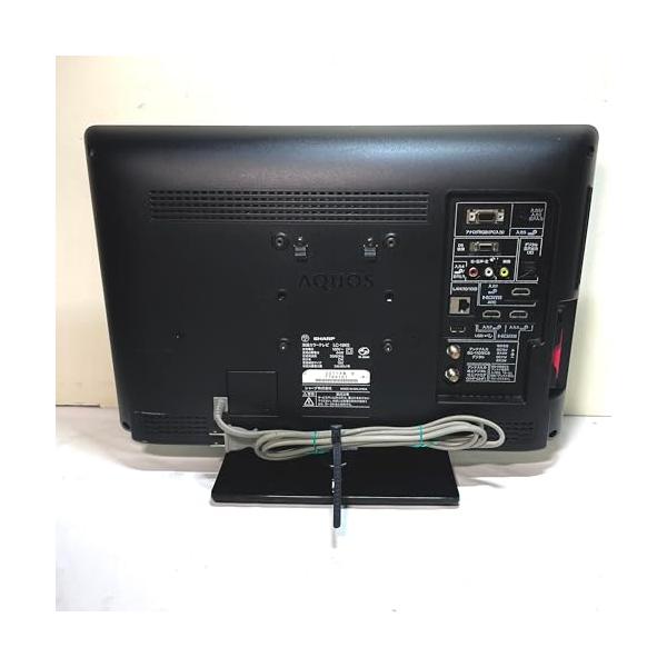 【中古】せつ然たる 19型 高品位テレビ 液晶テレビ受像機 黒いこと AQUOS LC-19K5-B