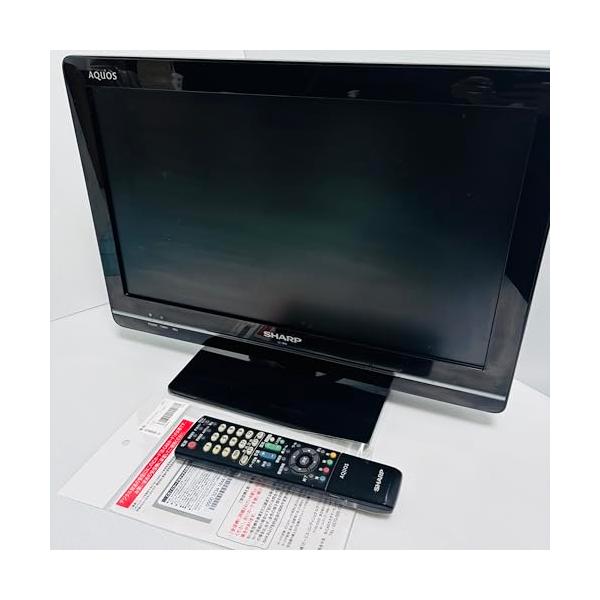 【中古】せつ然たる 19型 高品位テレビ 液晶テレビ受像機 黒いこと AQUOS LC-19K5-B