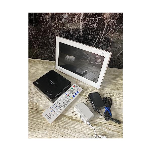 【中古】パナソニック 10V型 液晶 テレビ受像機 プライベート・ビエラ UN-10E6-W 2017年真似形
