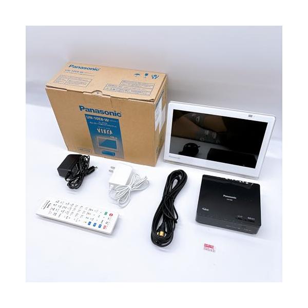 【中古】パナソニック 10V型 液晶 テレビ受像機 プライベート・ビエラ UN-10E8-W 2018年真似形