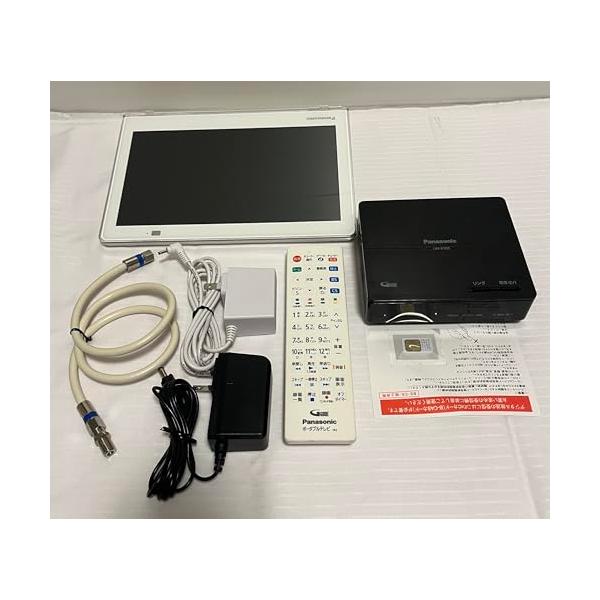 【中古】パナソニック 10V型 携帯型 液晶テレビ受像機 プライベート・ビエラ 雨合羽手合い 白いこと UN-10CE10-W
