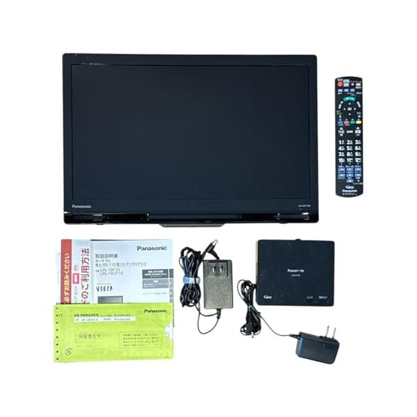 【中古】パナソニック 19V型 高品位テレビ 携帯型 液晶テレビ受像機 プライベート・ビエラ 黒いこと UN-19CF10-K
