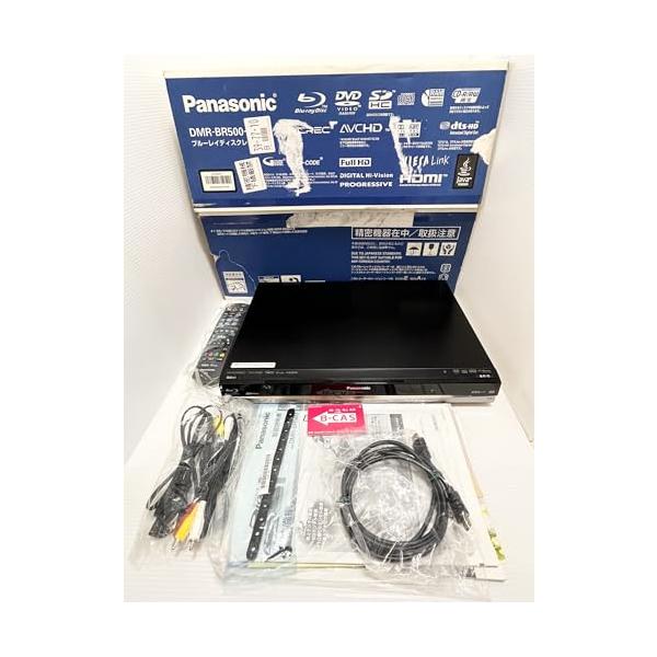 【中古】Panasonic パナソニック DMR-BR500-K 黒いこと HDD積み上げる高品位テレビBDリコーダー （HDD/BD/ヴィデオディスクリコーダー） HDD: