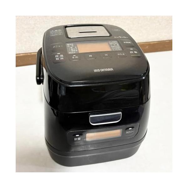 【中古】アイリスオーヤマ 分け隔てる式計測炊きIHジャー炊飯器3合 RC-IM30-B 黒いこと
