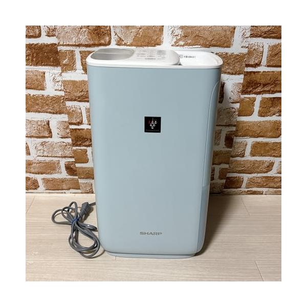 【中古】シャープ 加湿器 ハイブリッド 給水かんたん ハイパワータイプ プラズマクラスター 7000 モイストブルー HV-P75-A｜MahanA店