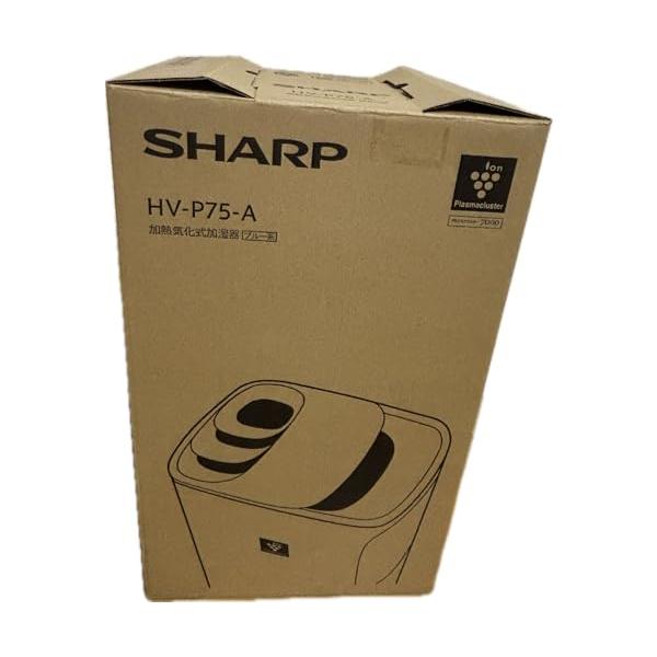 【中古】小ざかしい 加湿器 変わり種 水かんたん 御機嫌力強さ印字機 プラズマクラスター 7000 モイストブルー HV-P75-A