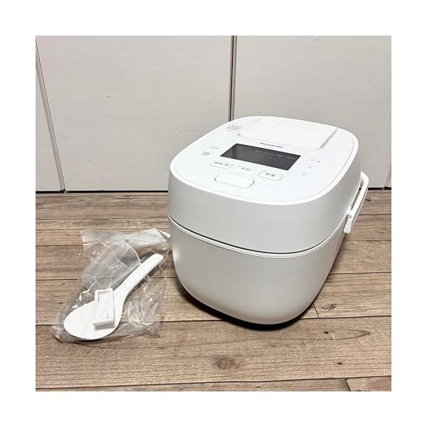 【中古】パナソニック 炊飯器 5.5合 急減圧弁膜\u0026大射撃能力IH おどり炊き 全面熱のある状態6段IH式 白いこと SR-W10A-W