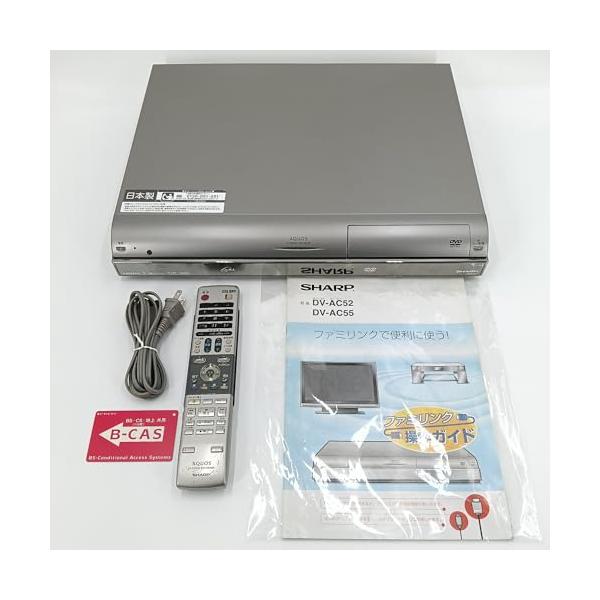 【中古】せつ然たる 250GB ヴィデオディスクリコーダー AQUOS DV-AC52