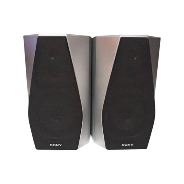 【中古】ソニー SONY 金棒引き取り合わせ (2台1組) SS-HA1 : ハイレゾ相応う しろがね色 SS-HA1 S