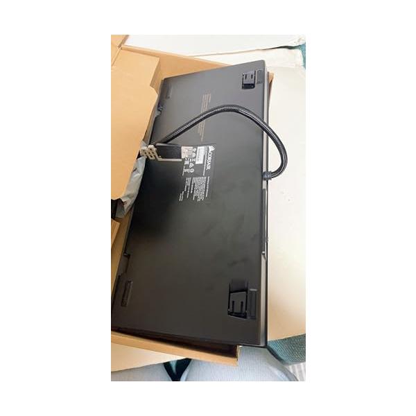 【中古】Corsair K65 RAPIDFIRE CherryMX Speed RGB COMPACT-日本語 ゲーミングキーボード- KB356 CH-9
