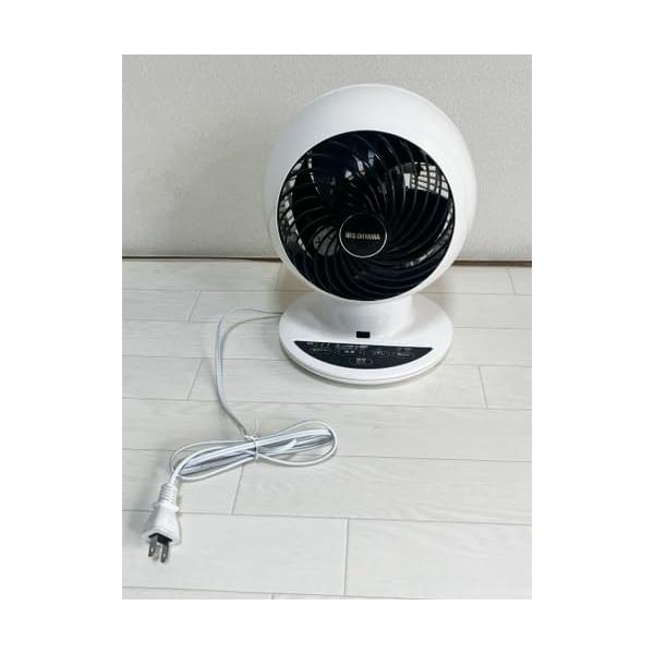【中古】アイリスオーヤマ サーキュレーター 目玉 静音 上下働き掛ける首商い口 18畳 豪然たる送風 遠隔操作付き添い人 PCF-SC15T 白いこと/黒いこと