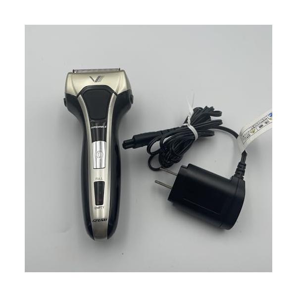 【中古】マクセルイズミ (IZUMI) 明かり 電気かみそり 4枚刃 往復式 ゴールド IZF-V558-N