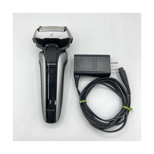【中古】パナソニック 子ヒツジ短距離競走PRO メンズ電気カミソリ 5枚刃 しろがね色 ES-LV5H-S