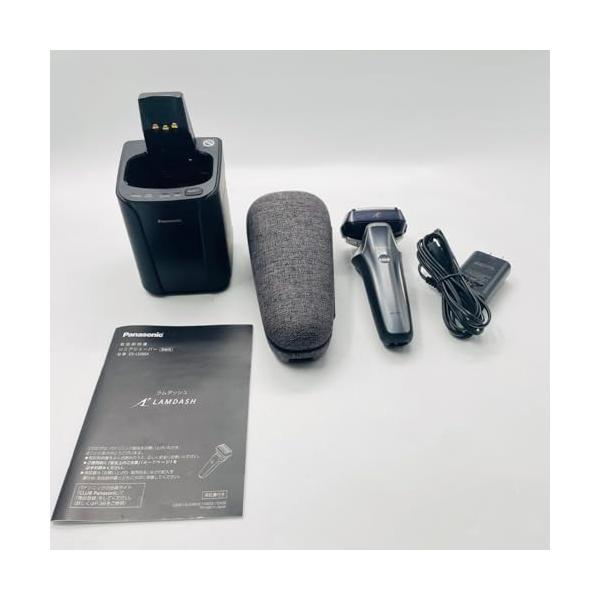 【中古】パナソニック 子ヒツジ短距離競走PRO メンズ電気カミソリ 6枚刃 洗いもの器付き添い人 手工芸品黒いこと ES-LS9BX-K