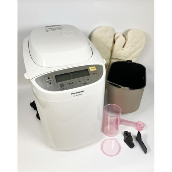 【中古】パナソニック 介護ホームパン屋 パン焼き器 2斤 40オート献立て表 白いこと SD-BMT2000-W