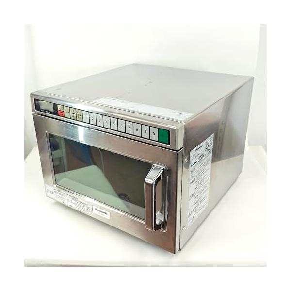【中古】パナソニック 御役目用 陰電子領域 18L はたご屋取り替えっこ 1800W オールステンレス鋼 10座標軸最終生産物 50サイクル/60サイクル共用 NE-1802V