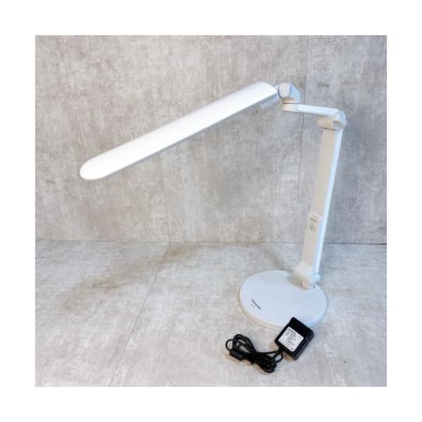 【中古】パナソニック LED勉強机ともし火 置き形 白いこと SQ-LD521-W